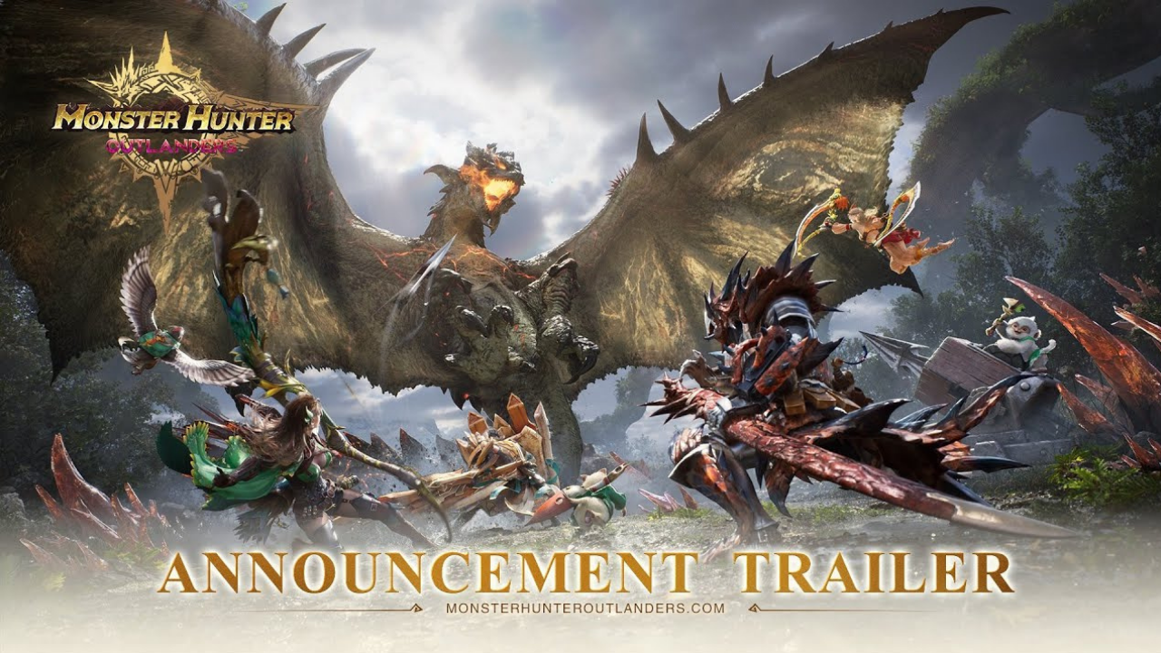 تحميل لعبة Monster Hunter Outlanders على اندرويد وiOS